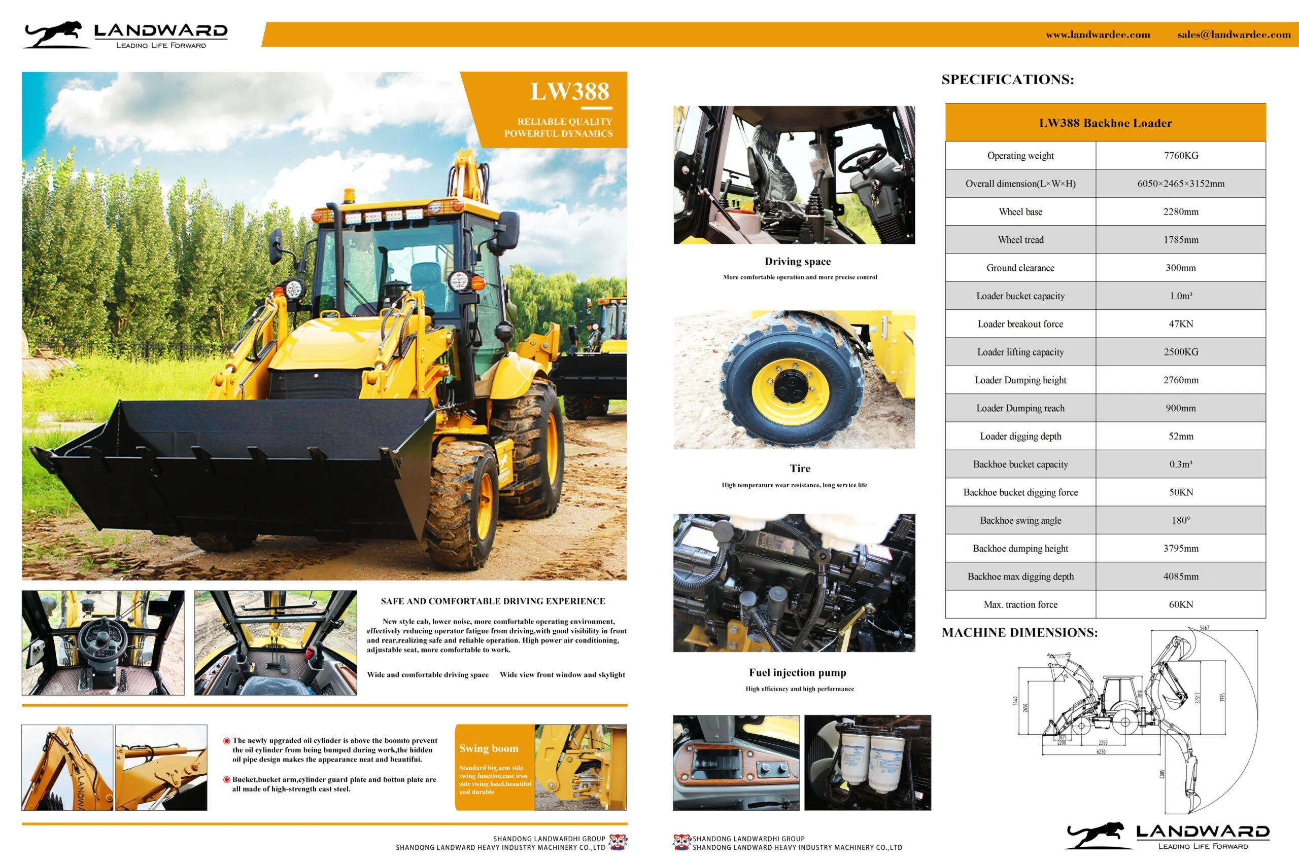 Backhoe Loader LW388